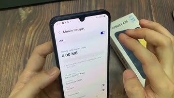 How to Set Up Mobile Hotspot on Samsung Galaxy A25 - Create WiFi Hotspot