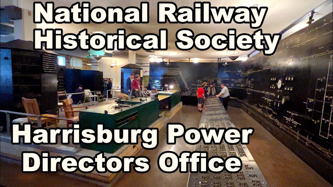 Catenary Railroad Control Center - One of the Last Standing: PRR Harrisburg Power Directors Office