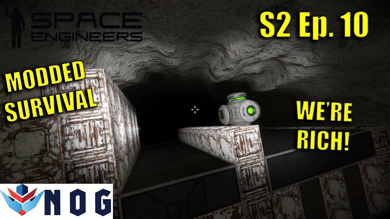 Lets Play Space Engineers Modded Survival S2 Ep10 | HI HO SILVER - YouTube