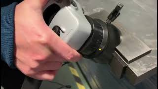 Portable chamfering machine