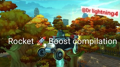 ROCKET 🚀 BOOST COMPILATION 1 • BEACH BUGGY RACING 2 🔥