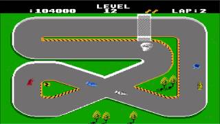 Super Sprint Gameplay (Levels 1-18) (NES)