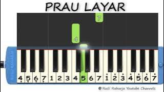 Prau Layar not pianika