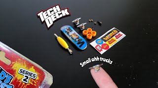 a small tech deck /unboxing & setup