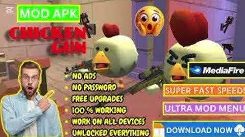 🚀 Download CHICKEN GUN MOD APK – Mod Menu, No Ads, Unlimited Money