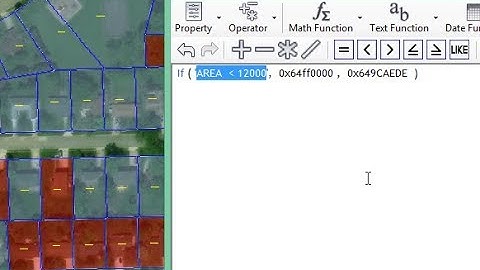 How to use the IF conditional function to analyze GIS data in Civil 3D.