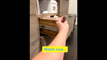 Simple HACK to fix a sliding drawer that just won