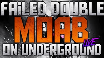MW3: *LIVE* MOAB w/ P90 on UNDERGROUND- "1 OFF DOUBLE MOAB"