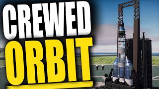 Can I Get A Kerbal To ORBIT In KSP'S HARDEST CAREER MODE? | KSP RP-1 LIVE | RSS/RO #10