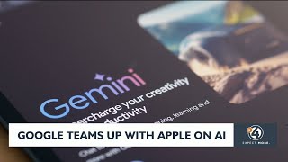 Google teams up with Apple on AI