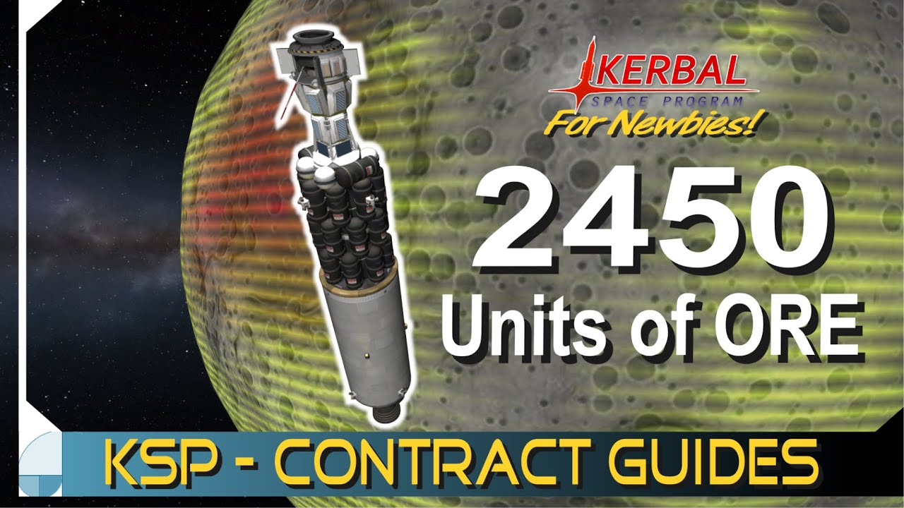 How to Scan for ORE | KERBAL SPACE PROGRAM Contract Tutorials - YouTube