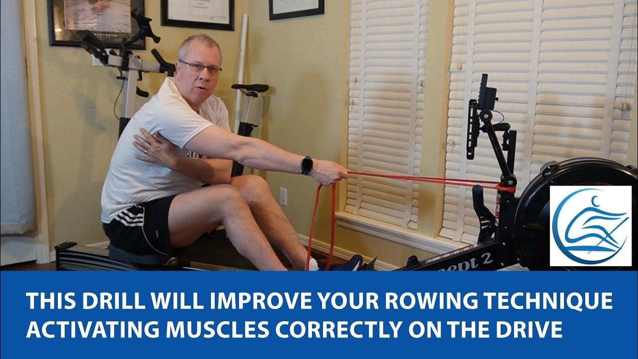 This Drill Will Improve Your Rowing Technique. Activating Muscles