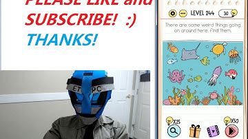 BRAIN TEST LEVEL 244 WALKTHROUGH WITH ANSWERS EXPLAINED