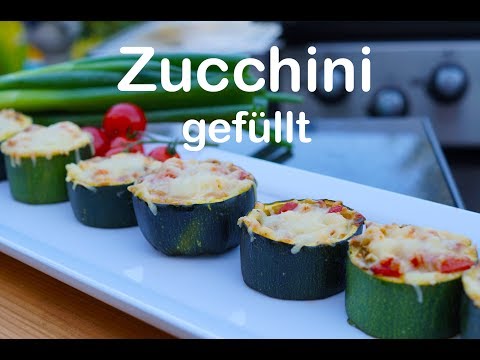 gefüllte Zucchinikugel günstig & lecker. 