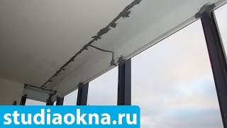 Решение протечек на балконе в фасадной системе Решение протечек на балконе в фасадной системе