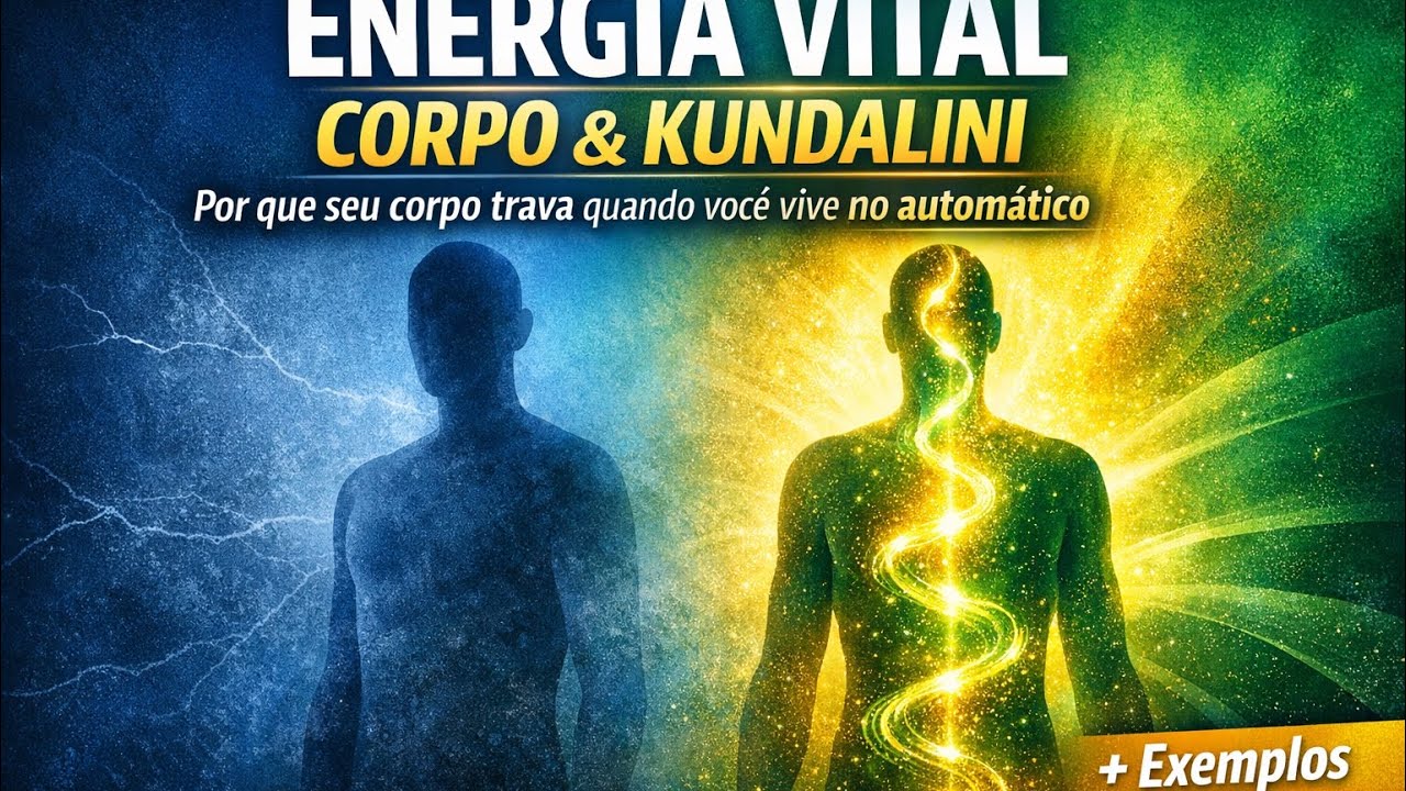 Energia Vital, Corpo e Kundalini: por que seu corpo trava quando você vive no automático +exemplos