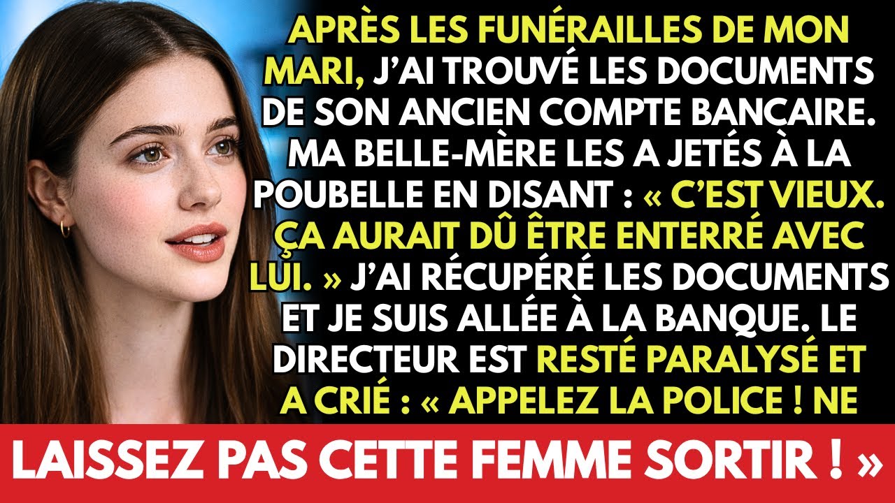 « Appelez la police, ne la laissez pas sortir ! » cria le gérant en voyant le compte de mon mari…