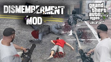 How To Install Dismemberment/Gore Mod | GTA 5 | GTA V | Sanz