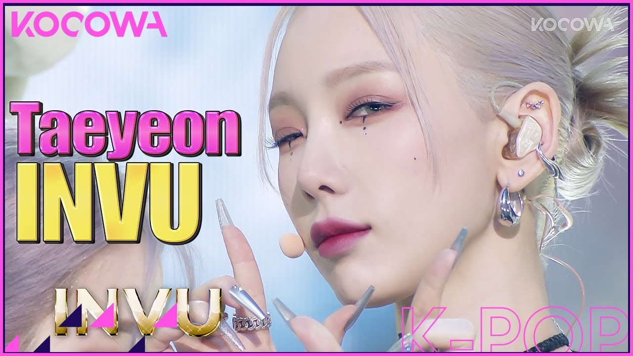 Taeyeon - INVU l SBS Inkigayo Ep 1126 [ENG SUB] - YouTube