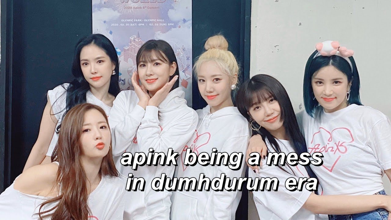 apink already being a mess in dumhdurum era
