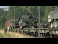 Panzerverladung in Nabburg/Tank loading in Nabburg