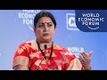 Smriti irani and karan johar on media  india economic summit 2017