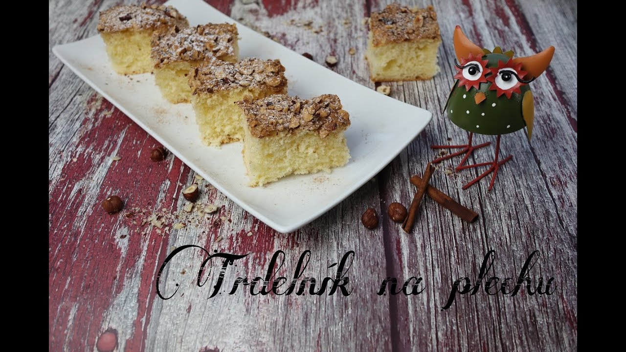 Trdelník na plechu | Videorecept | Dvě v troubě | CZ/SK HD recipe