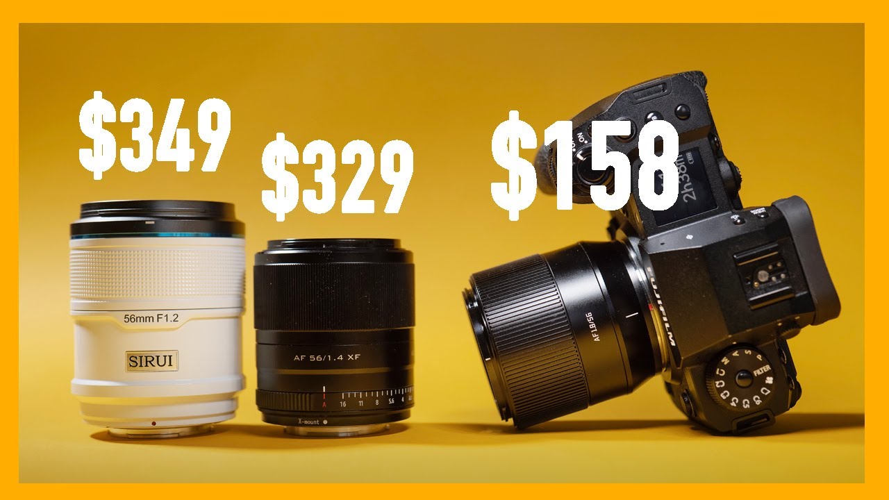 TTArtisan AF 56mm f/1.8 vs Viltrox vs Sirui (APS-C Fujifilm X