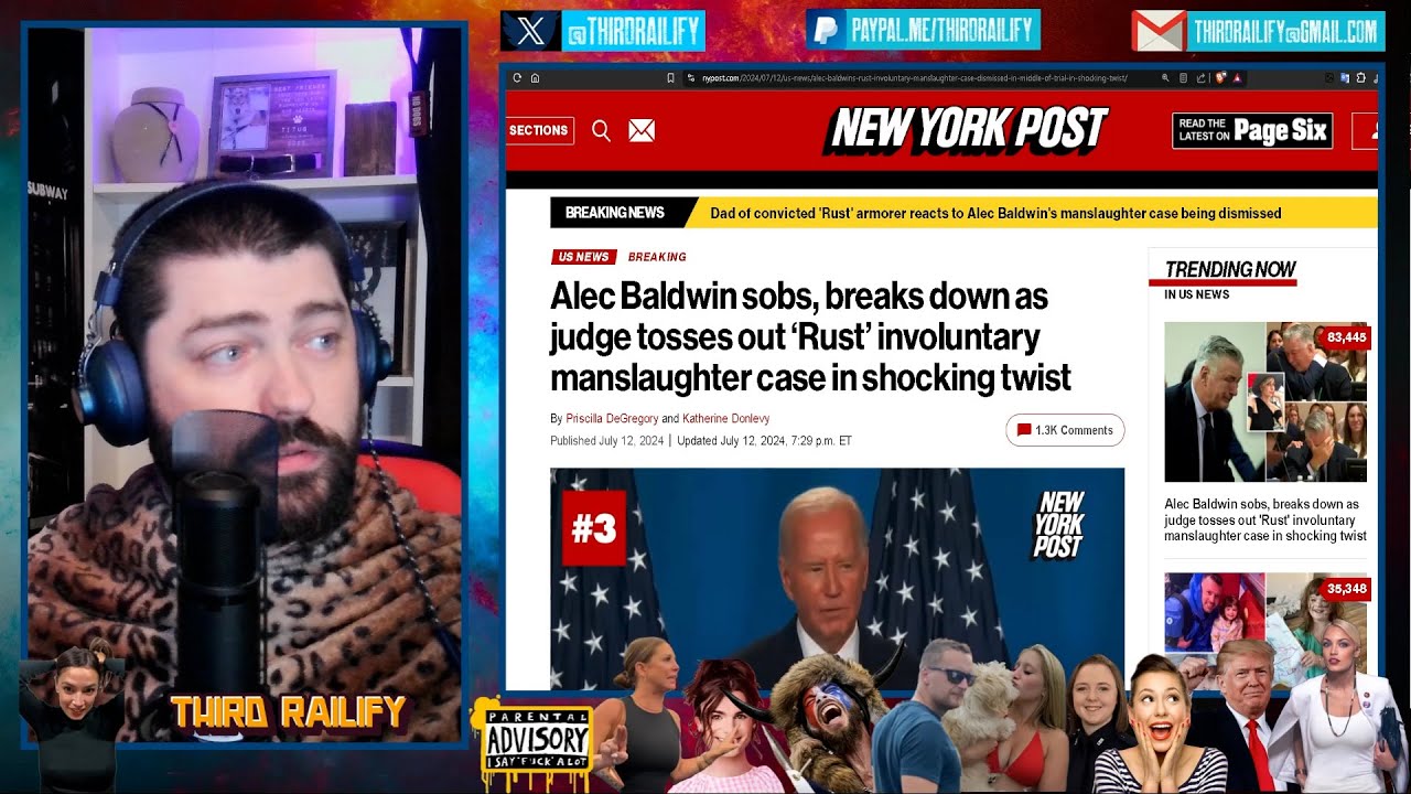 Alec Baldwin breaks down as judge tosses out ‘Rust’ involuntary ...