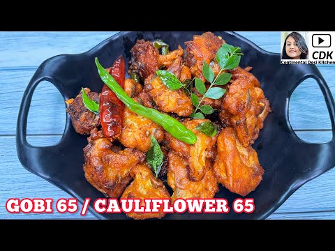 GOBI 65 | CAULIFLOWER 65 | Crispy Cauliflower Fry with Naagin Spice Mix & Sauce | Veg Starter Recipe