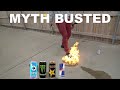 Are Energy Drinks Really Flammable? Bang, Monster, Rockstar, Red Bull!