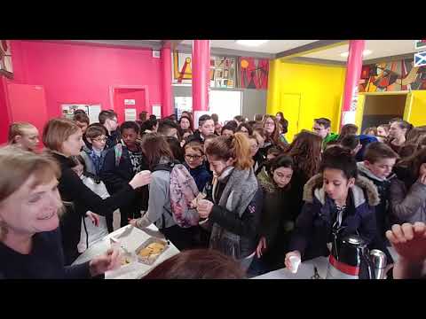 Tea Time pour les 6e du collège Marcel-Aymard