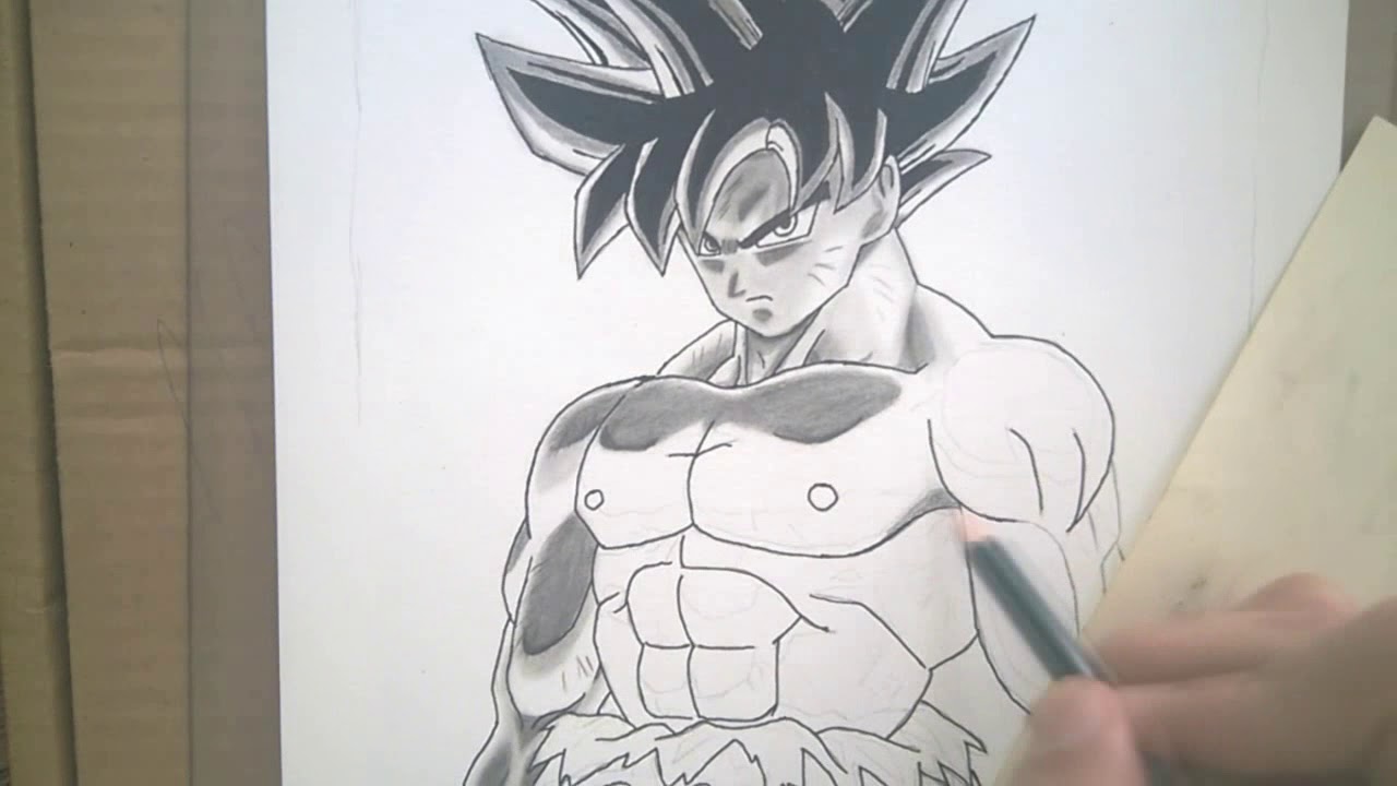 Goku, Desenho por Yannweb