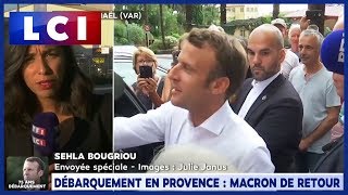 75e anniversaire du débarquement de Provence : Emmanuel Macron fait sa rentrée