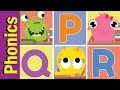 P Q R Phonics Alphabet Chant for Children | English Pronunciation for Children | Fun Kids English