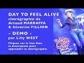 DAY TO FEEL ALIVE de Séverine FILLION & Arnaud MARRAFFA, enseignée par Lilly WEST