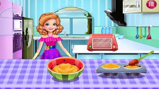 jogando Sandra Cooking Desserts - Jogos de Fazer Bolos | Cake Making Games screenshot 4