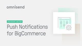 How to enable the push notification channel for BigCommerce