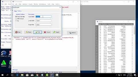 Drawing boxplot - Using R Commander