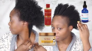 TIME TO TAKE CARE OF MY HAIR || 4C HAIR REGIMENT