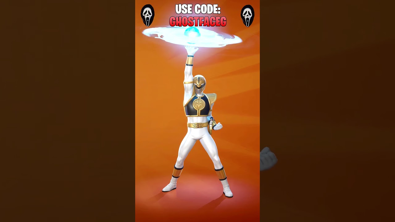 White Ranger - Rasenshuriken - Fortnite Emote 