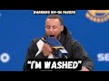 Stephen Curry Concedes He's 'Washed' After Warriors' Defeat 🏀