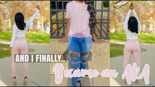 I FINALLY BECAME AN AKA | Alpha Kappa Alpha Spring 2021 | Q+A