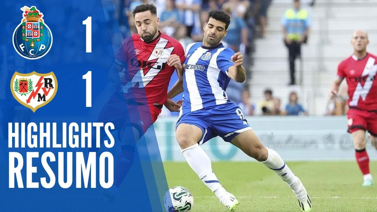 ⁣Highlights/Resumo: FC Porto 1-1 Rayo Vallecano | Notícias do FC PORTO