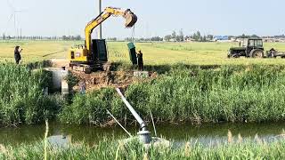 Floating Submersible Intelligent Pumping Station with Remote Control
