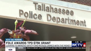 Tallahassee Police awarded $73K grant to target crime, enhance neighborhood safety