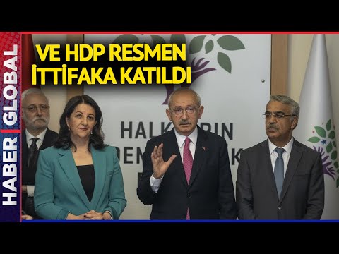 Altılı Masa Yedili Masa Oldu! HDP Kılıçdaroğlu'na Desteğini Resmen Açıkladı