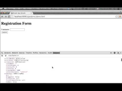 JavaScript Chrome DOM Elements Debugging