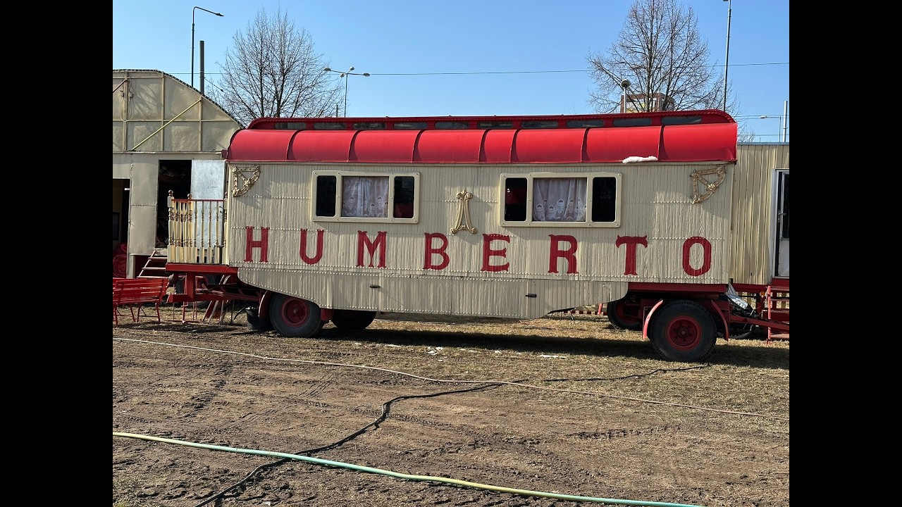 Cirkus Humberto Pardubice 2025 Stavba Timelapse