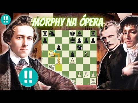 Morphy, a lenda do Xadrez  Paul Morphy x Thomas Wilson Barnes